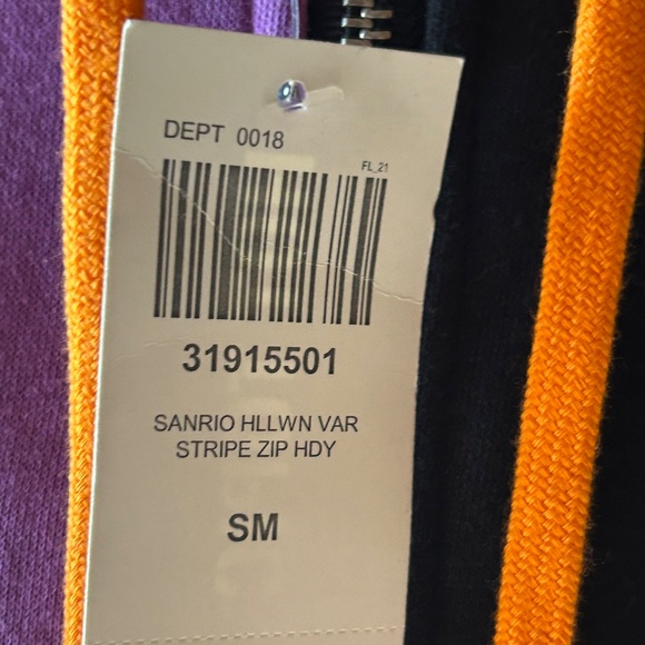 Sanrio Hello Kitty My Melody Cinnamoroll Kuromi Keroppi Zip Hoodie Women Small - Picture 10 of 11